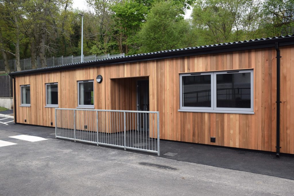 The Croí building from the Front and side